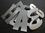3D Alu-Verbund Buchstaben Tiefe 3 mm Höhe 451 - 500 mm
