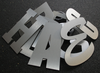 3D Alu-Verbund Buchstaben Tiefe 3 mm Höhe 251 - 300 mm